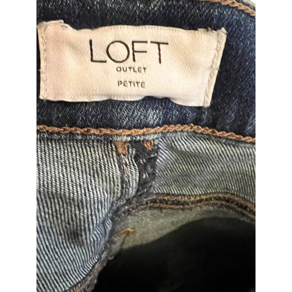 Loft outlet petite skinny jeans size 2P 2 - Picture 4 of 6